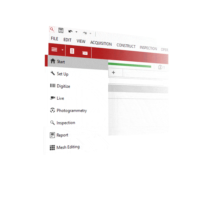 Metrologický software GOM Inspect Suite GOM Inspect Suite je plně parametrický metrologický software